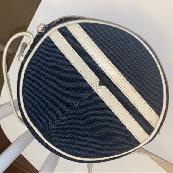 WANT Les Essential Denim & Cream Crossbody Bag - Picture 7 of 10